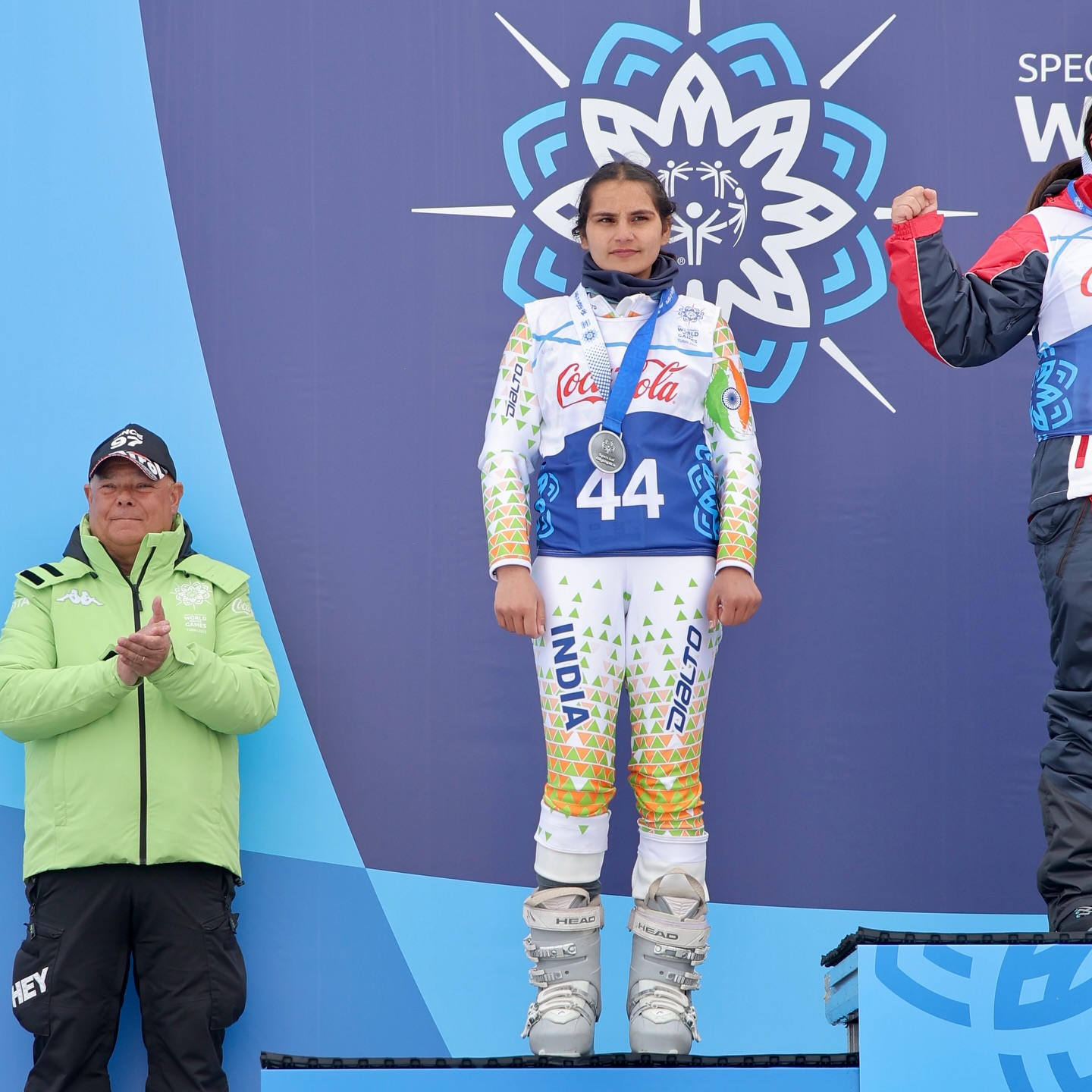 Sahyog team and medalists — Special Olympics World Winter Games, Turin 2025